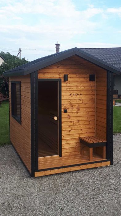 Sauna ogrodowa domowa