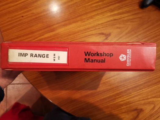 Workshop Manual for the Imp and Chamois Range