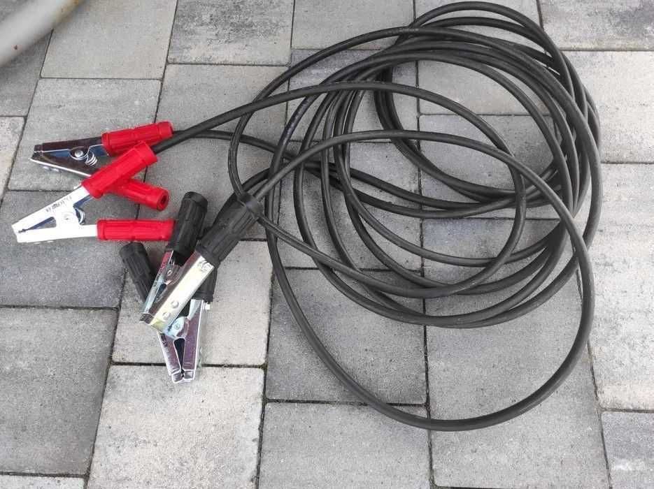 Kable przewody rozruchowe grube tir 4m