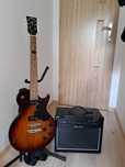 Gitara Elektryczna Marki Vintage V132TSB z wyposażeniem