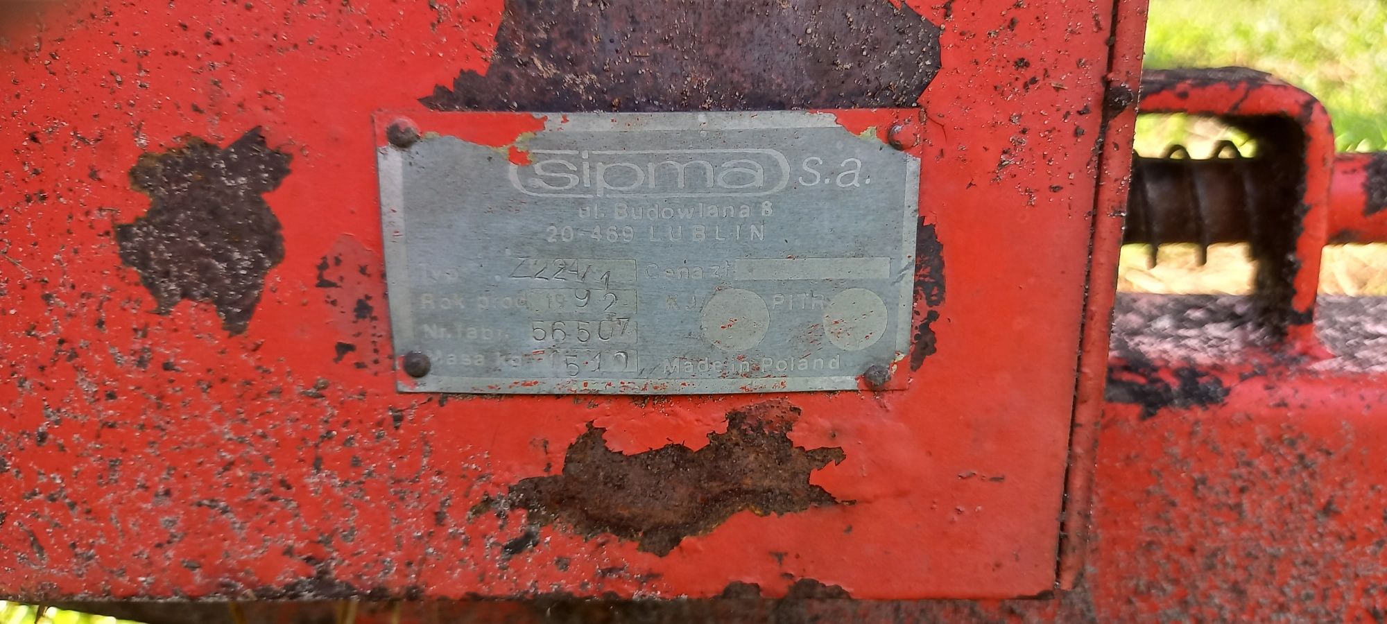 Prasa z 224/kostka Sipma