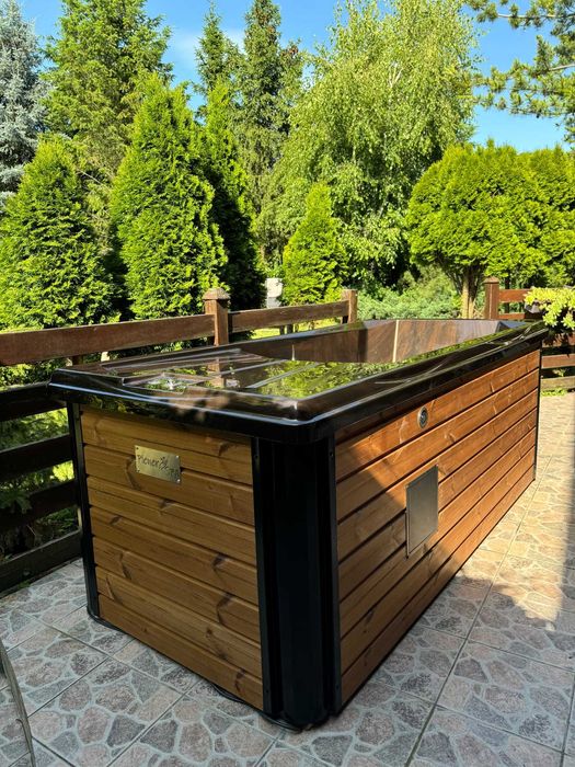 balia akrylowa ogród, taras, grzałka 3 kW, masaż wodny. od RĘKI