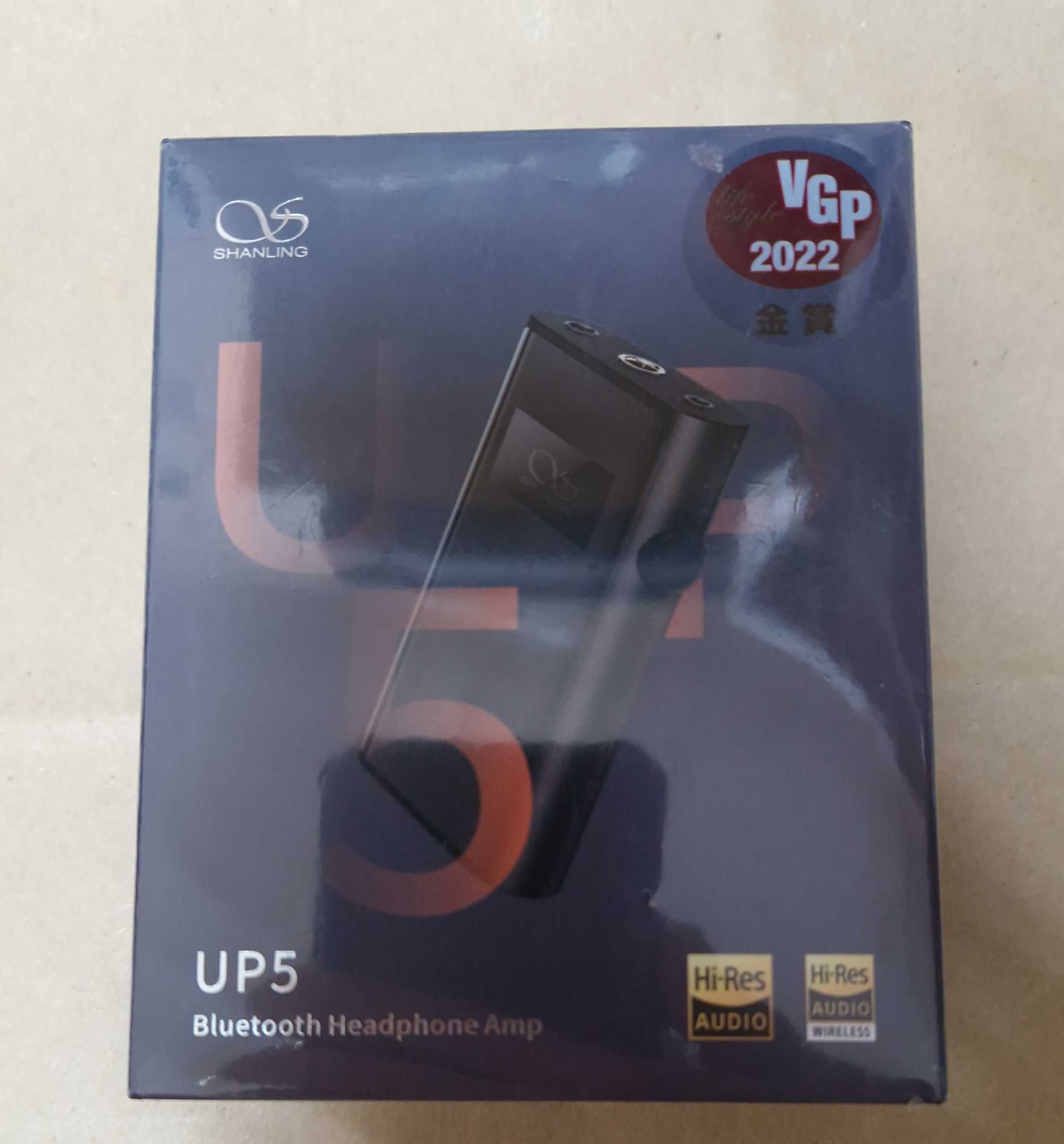 Підсилювач із ЦАП, Bluetooth-ресивер.Shanling UP5 Black