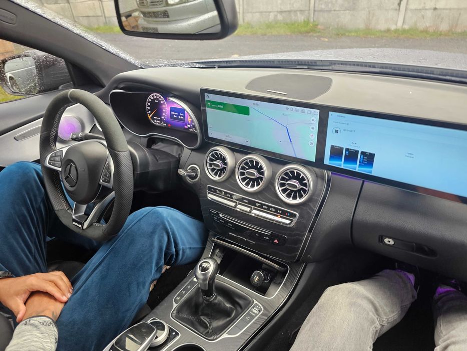 Android 13 24,6 cali 12 + 12 Mercedes C W205 E GLC GLC X253 gle V w447