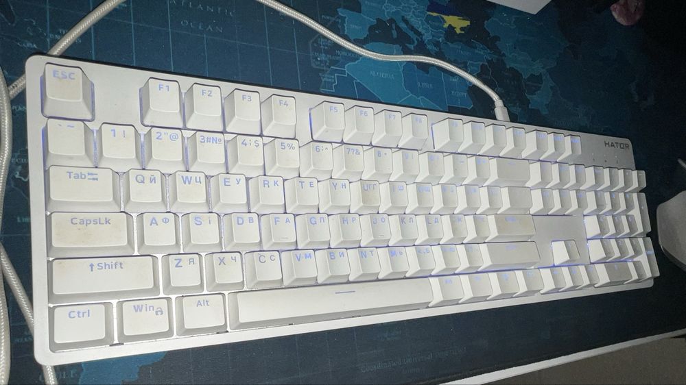Клавіатура механічна Hator Rockfall 2 Mecha 100%. Стан майже ідеальний