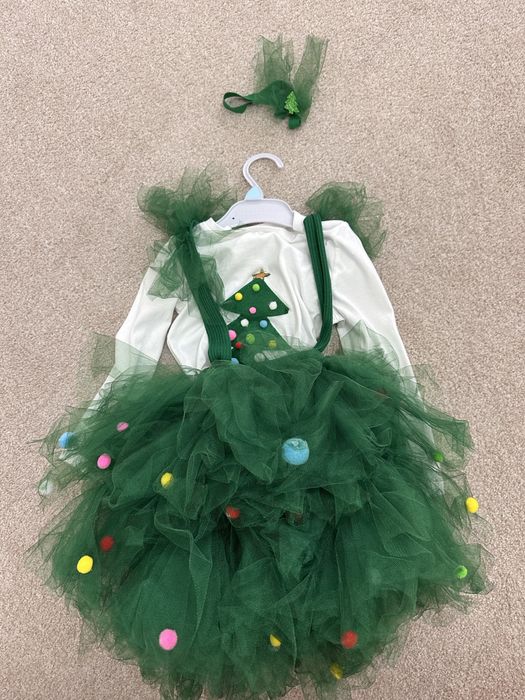 Плаття ялинки на дівчинку