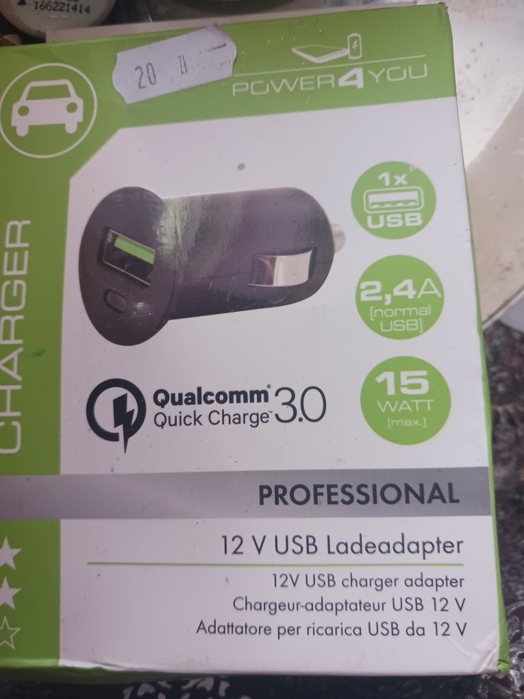 Zestaw karaoke 2x mikrofon i adapter i pilocik gratis