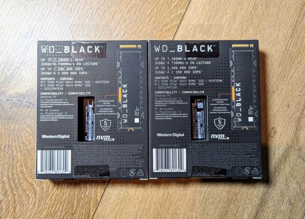 SSD WD Black SN850X 2 TB (WDS200T2XHE) + Безкоштовна доставка!