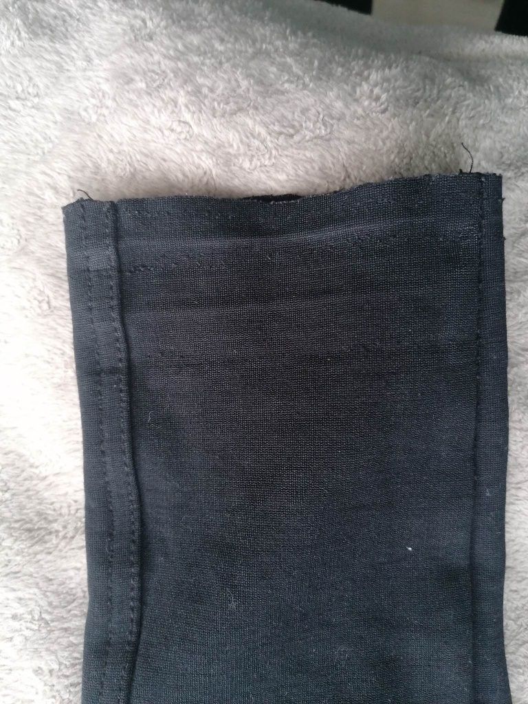 Czarne spodnie damskie 36