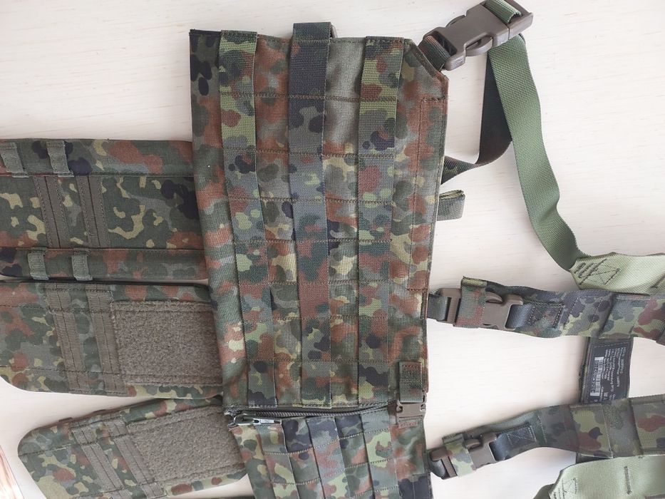 Mobast Kamizelka chest rig,pas taktyczny  4 panele montażowe bundeswe