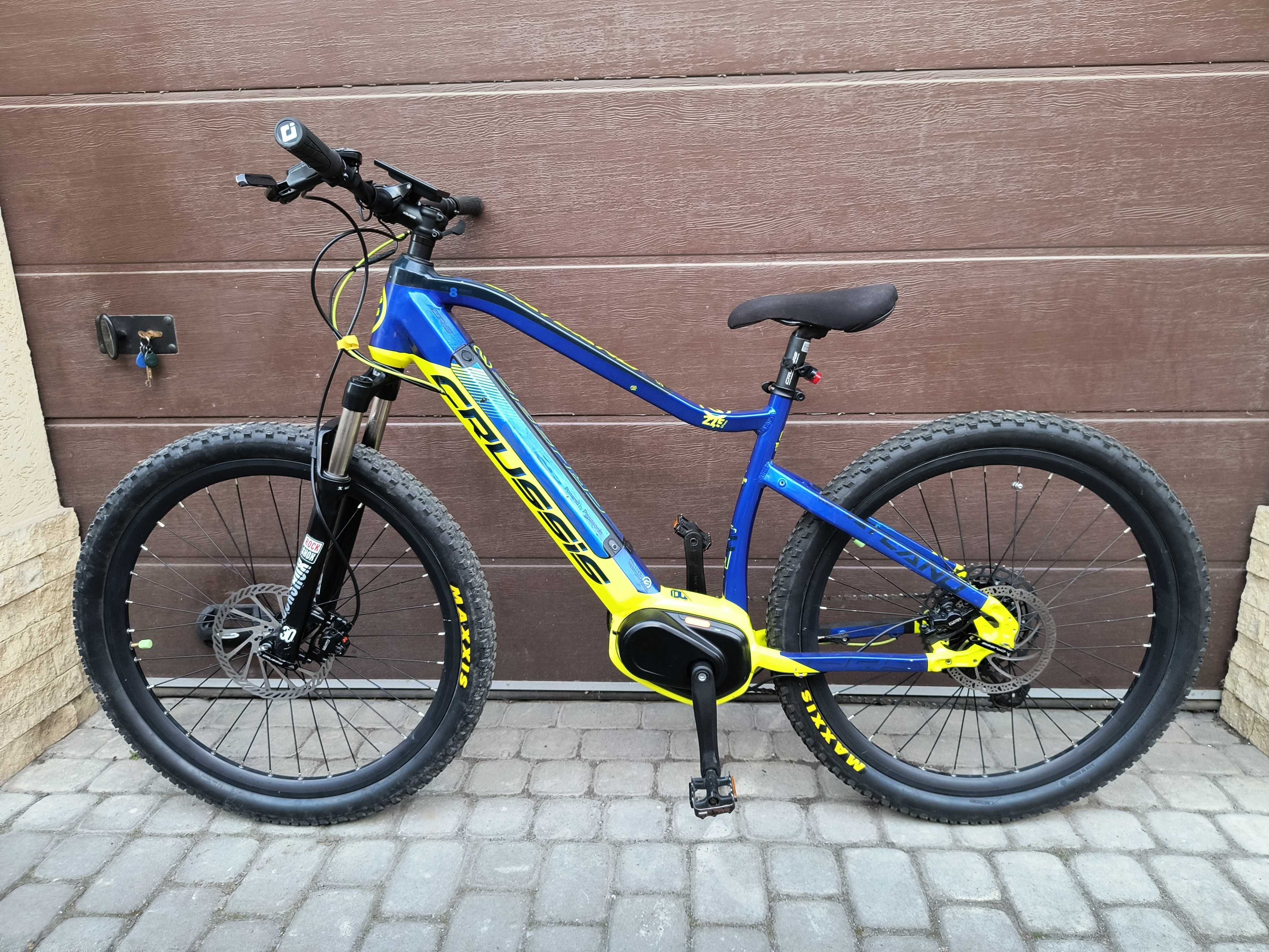 Електровелосипед Сrussis e-atlant 8.5-s, двигун BAFANG M400, розмір M