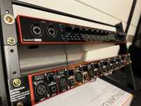 Interfejs audio Scarlett 18i20 3Gen + Behringer ADA8200