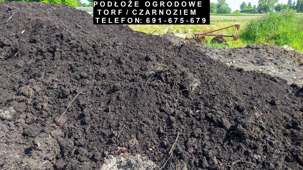 Ziemia ogrodowa/czarnoziem/torf - MOŻLIWY TRANSPORT