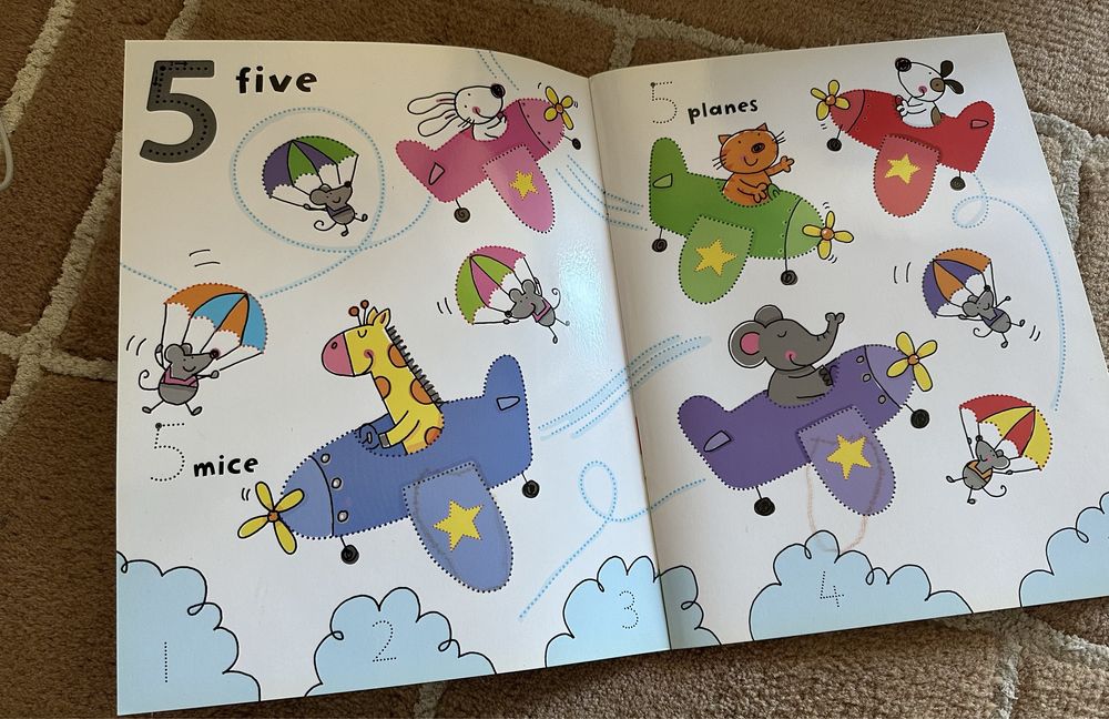 Livro para criancas apreenderem os numeros