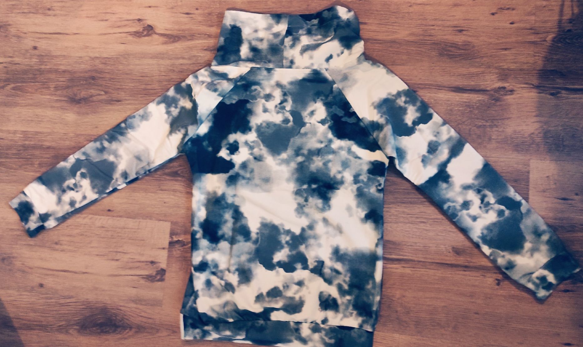 Veso bluza damska Tie Dye wkładane przez głowę