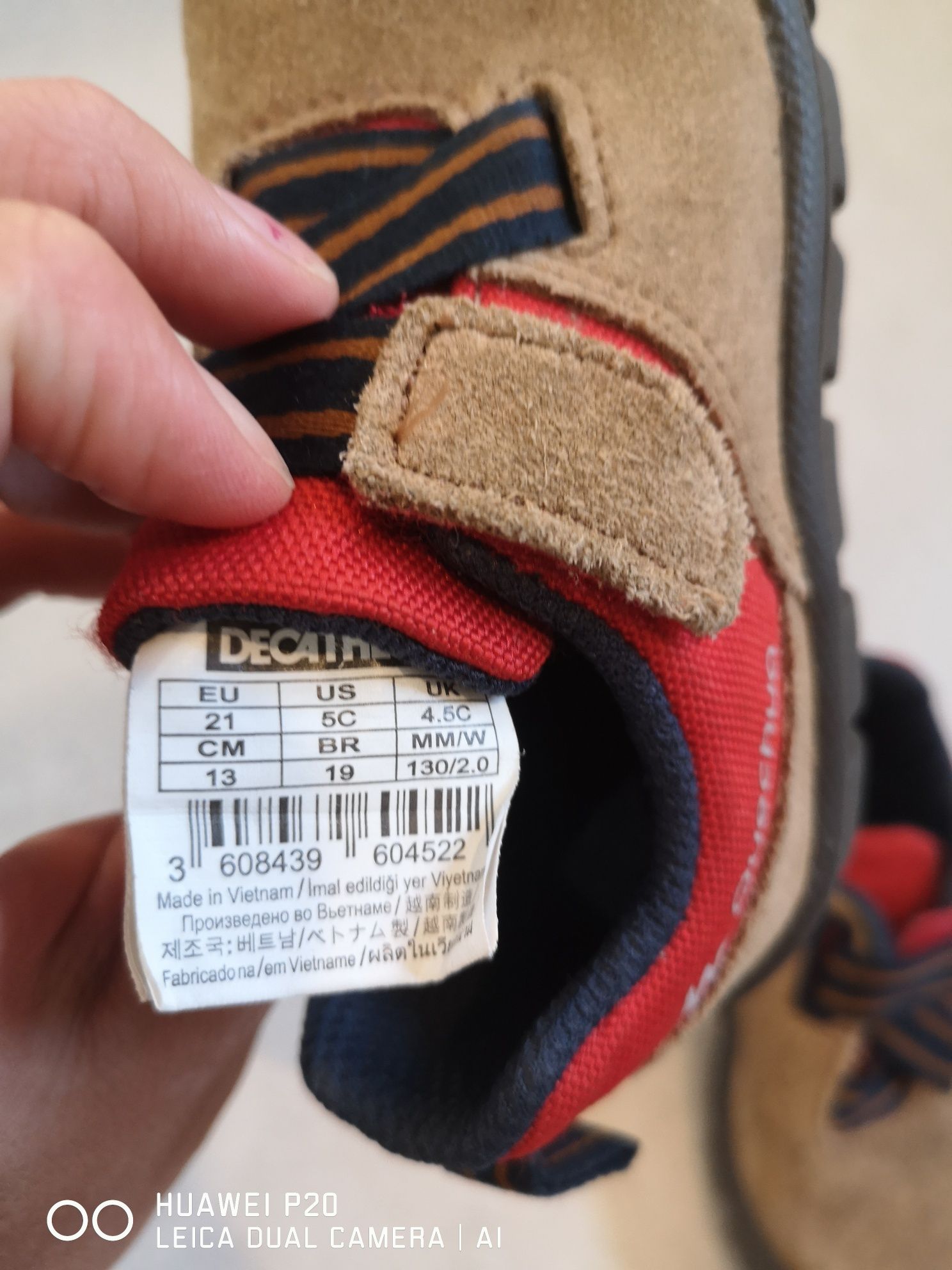 Buty quechua arpenaz 21 skórzane ane