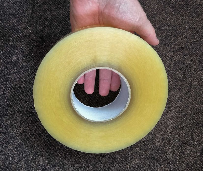 Реальних 500 м. Скотч прозорий пакувальний