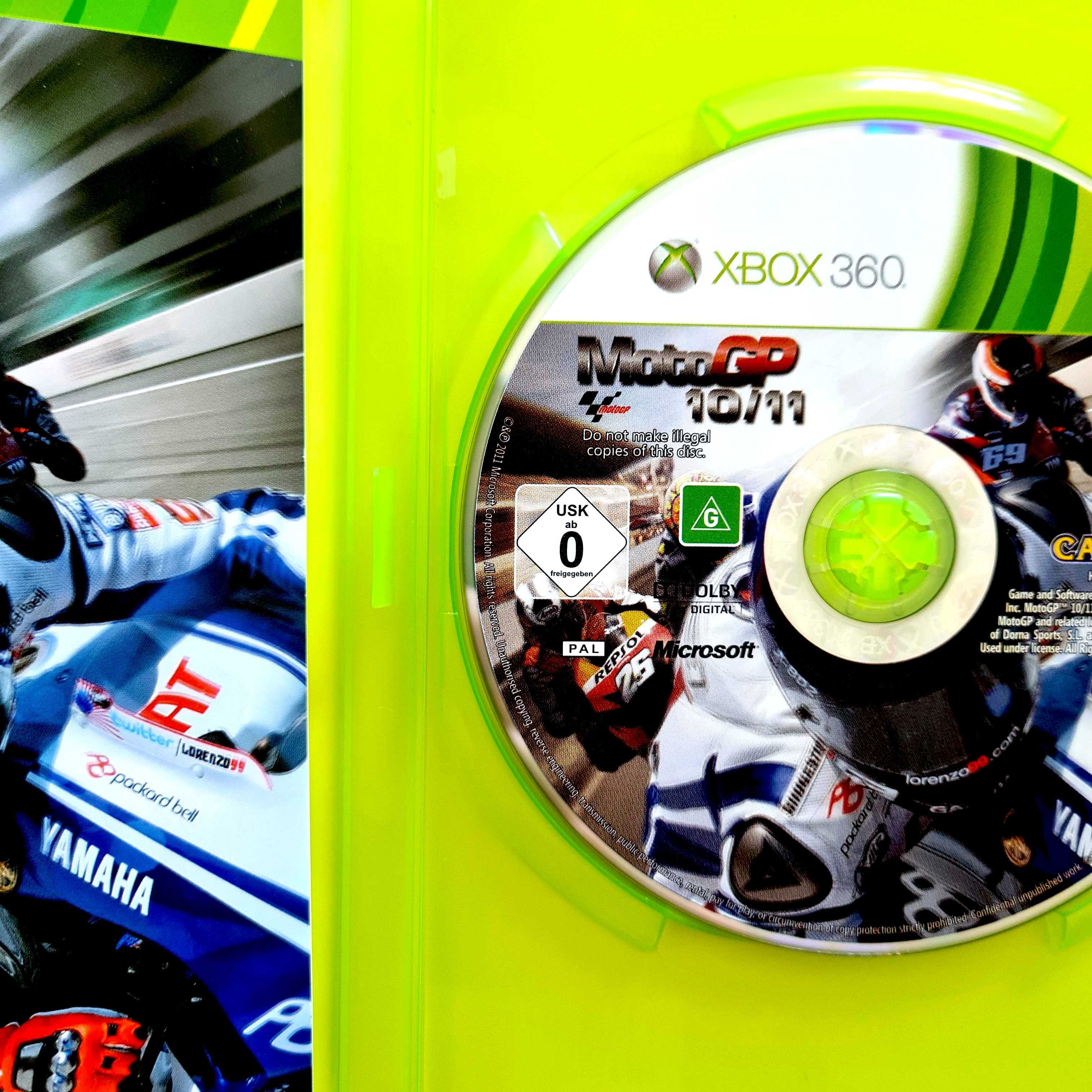 MotoGP 10/11 Moto GP X360 Motocykle Xbox 360