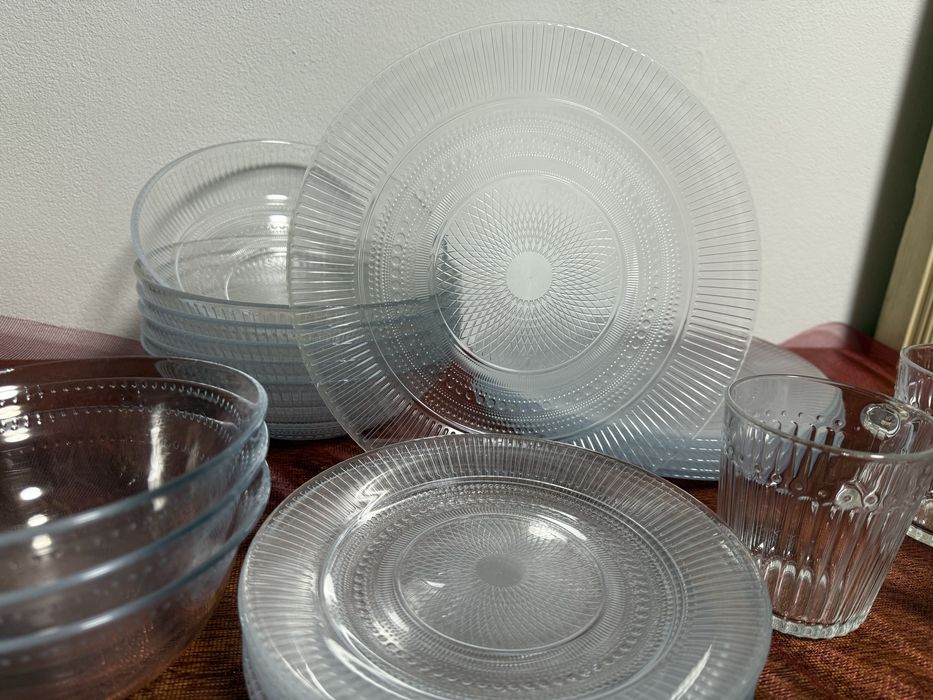 Сервіз LUMINARC "Louison” clear, 24 предмети.