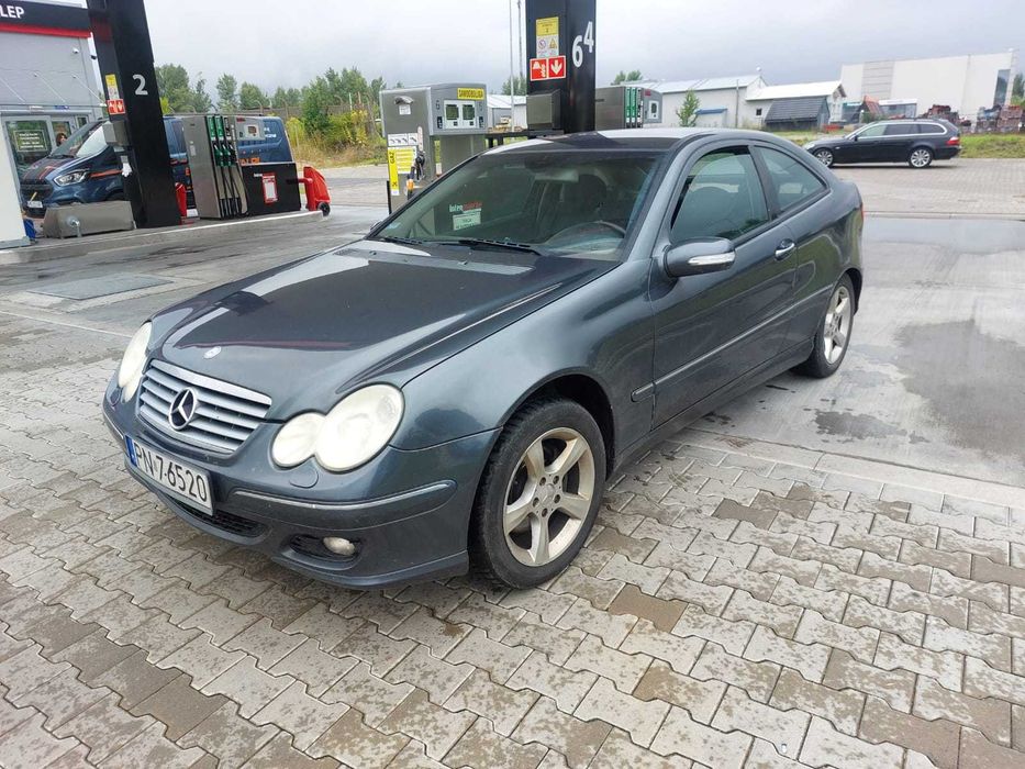mercedes Coupe C 180 Kompressor LPG Salon Polska