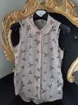 Blusa/ camisa fresca de manga cava Next T6