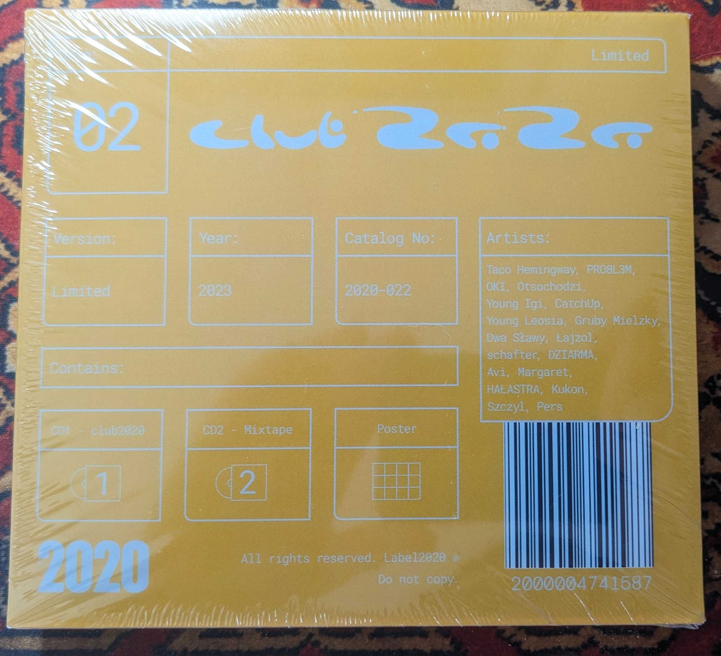 CLUB2020 - CLUB2020 2CD - wersja limitowana - drop 02 NOWA
