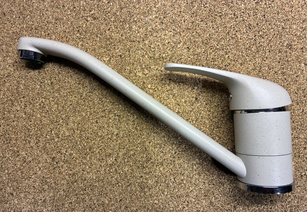 Huka bateria zlewozmywakowa beżowa