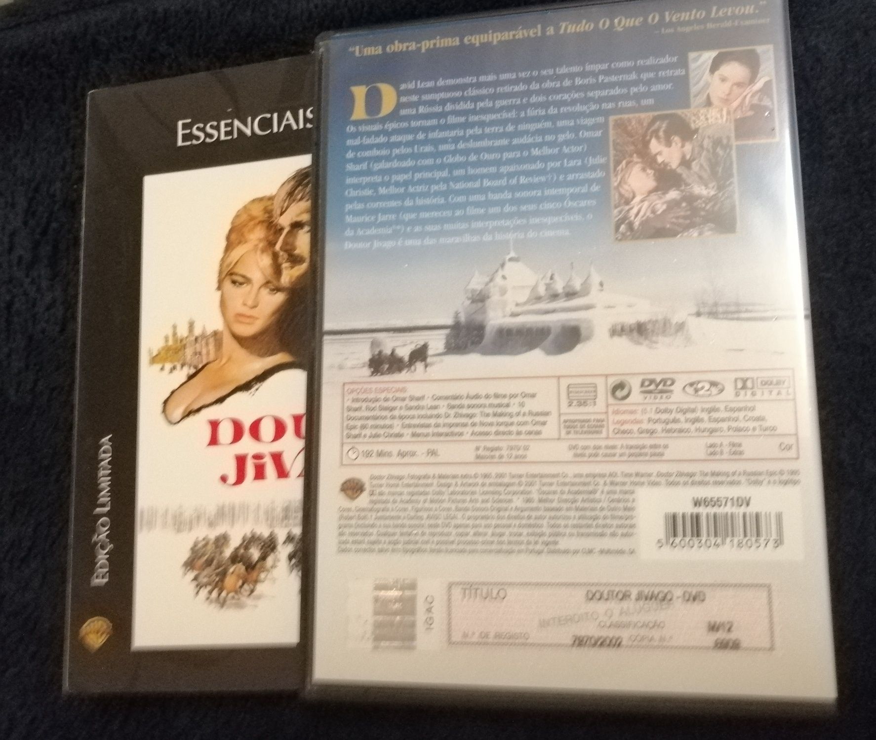 Doutor Jivago - dvd