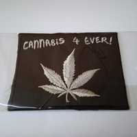 Kolekcjonerska Naszywka Cannabis 4 Ever ! Unikat