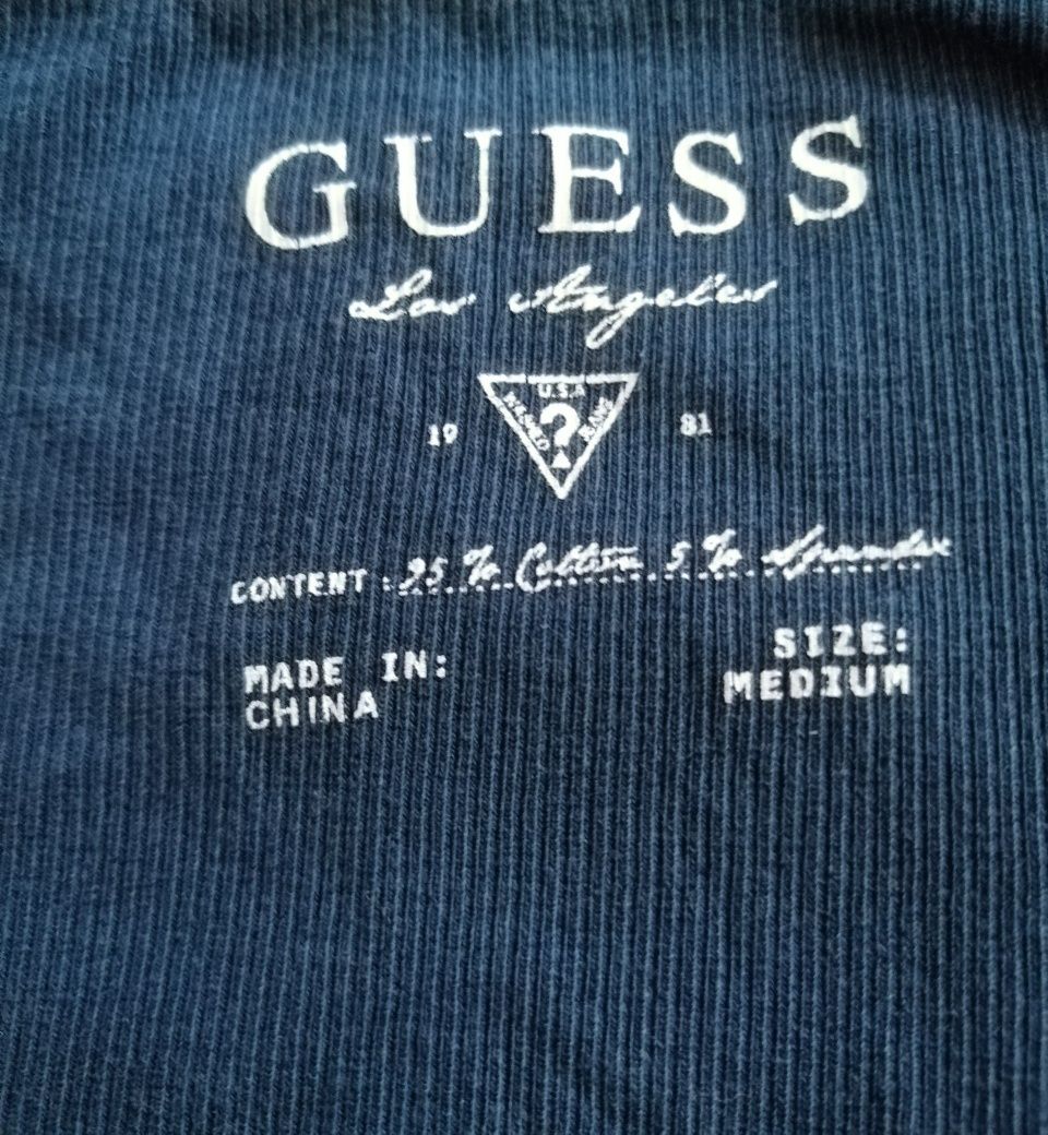 Guess top bluzka przywieszka serduszko
