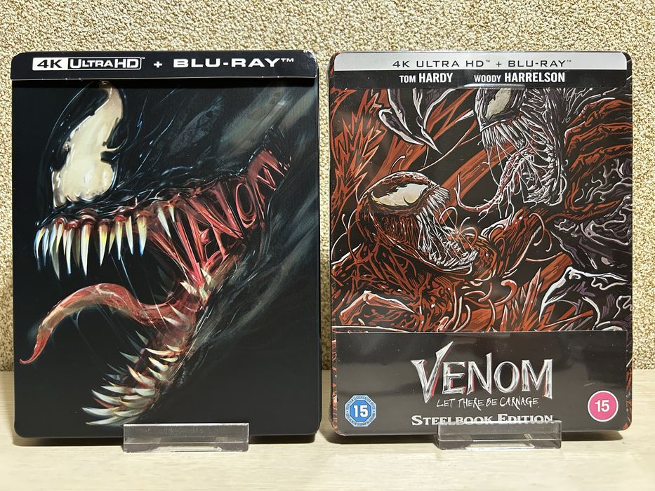Steelbook 4K Ultra  Blu-ray Бегущий по лезвию 1-2/Джокер 1-2/Веном 1-2