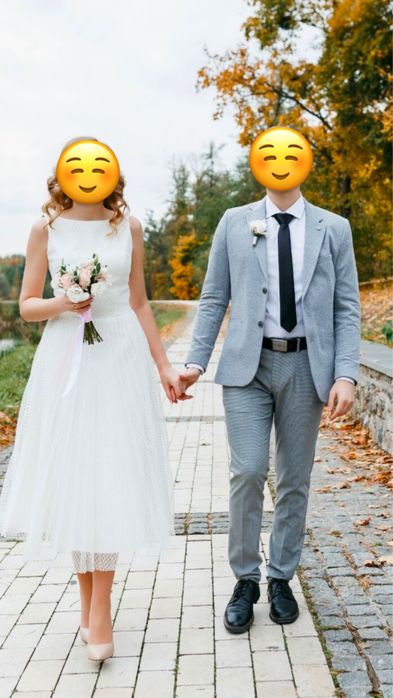 Сукня весільна/вечірня розмір S (36)