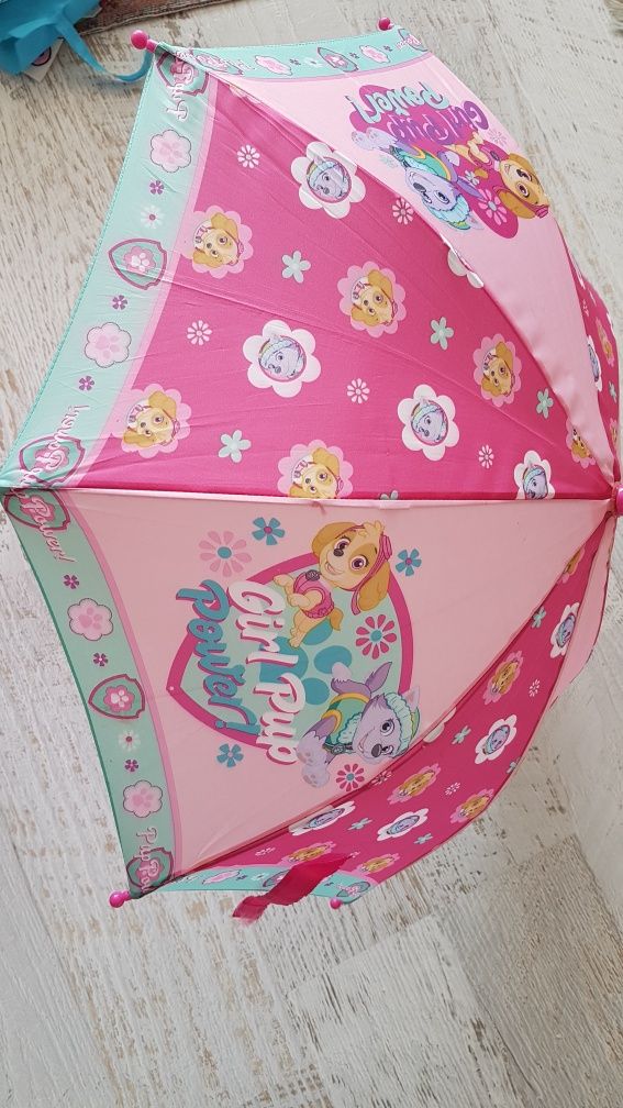 Na wiosnę Psi Patrol parasolka dla dziewczynki