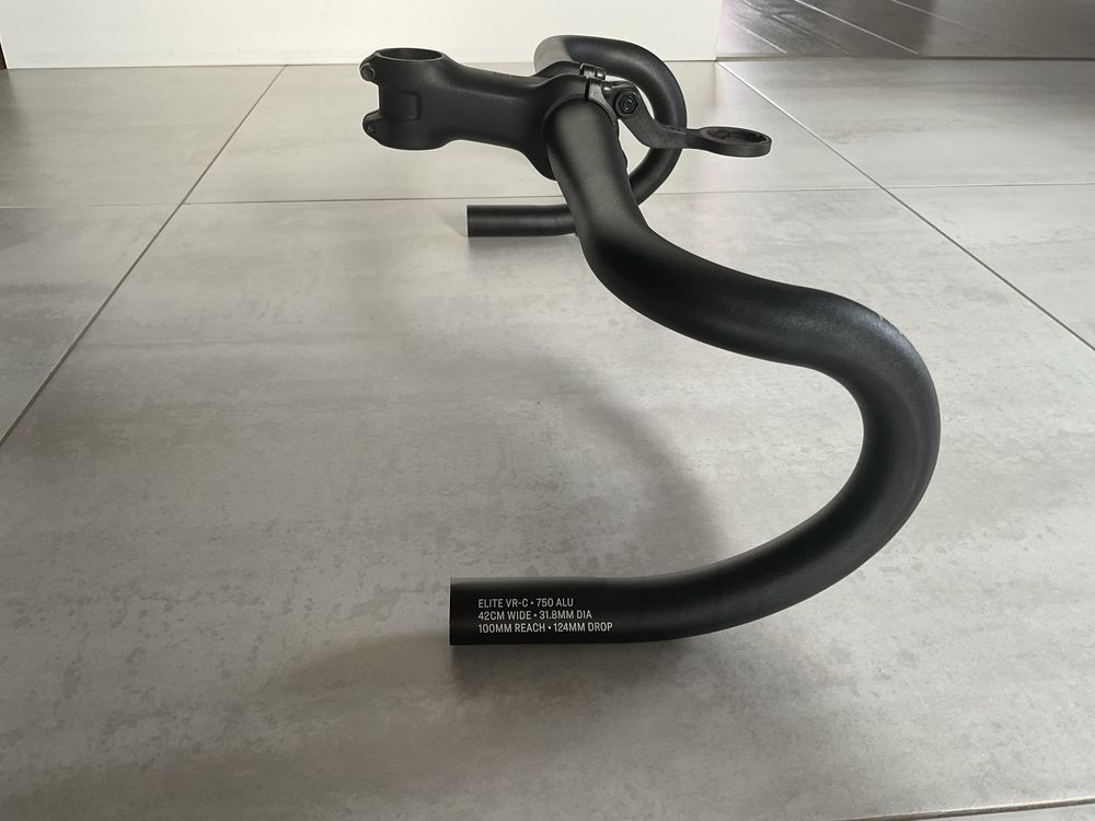 Kierownica Bontrager Elite VR-C 420 mm + mostek 80 mm