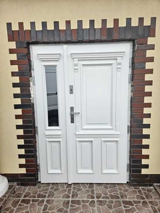 Drzwi zewnętrzne dębowe Producent Pomiar Montaż Dostawa Dotacja