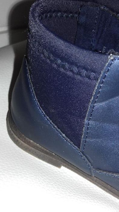 Botins azul escuro ZIPY