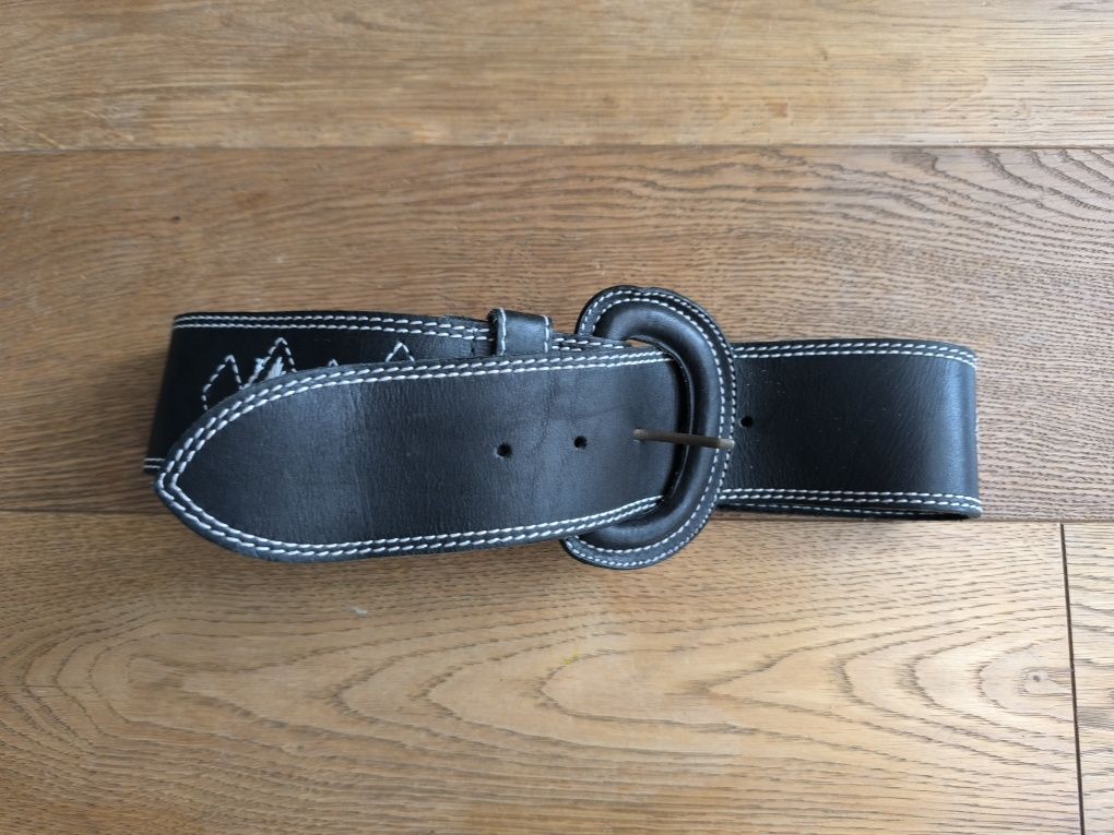 Pasek skórzany damski, Esprit, rozmiar 75 cm