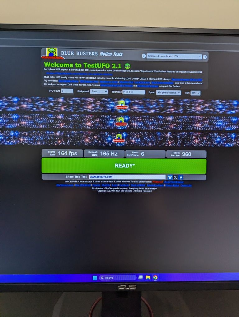 Монітор ASUS TUF GAMING VG27AQ | QHD 2K IPS 165Hz 1ms HDR+