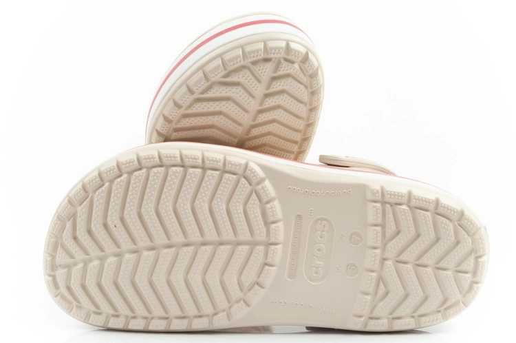 Crocs Crocband sandały chodaki damskie modne wygodne beżowe r. 36-39