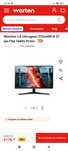 Monitor gaming 144hz g-sync