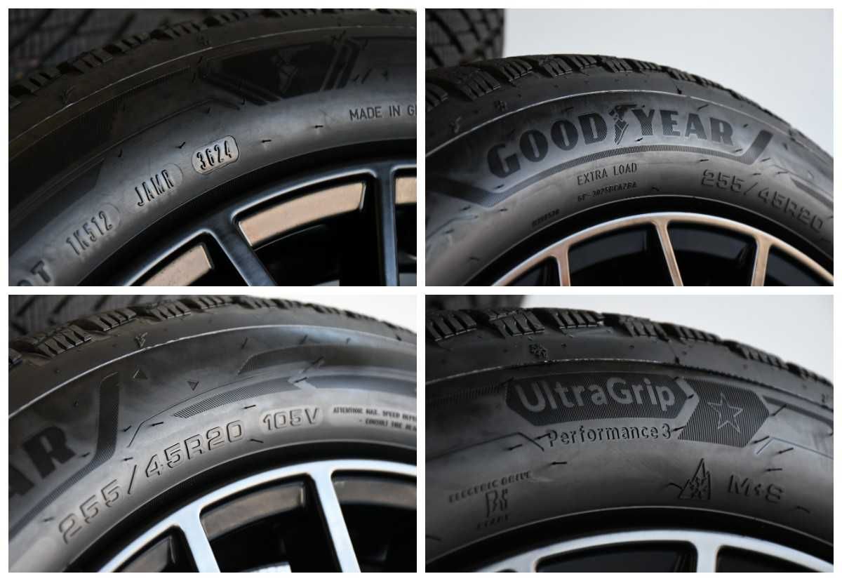 Koła Zimowe BMW 7er G70 i7 G70 X3 G45 20" 911M Goodyear 2024 BlackMatt
