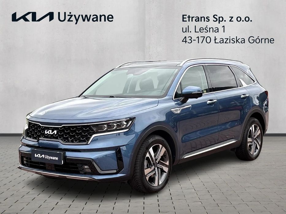 Kia Sorento 1.6T HEV 6AT 4WD 7S Prestige Line+PNS 230KM Serwisowany //Dealer Kia//