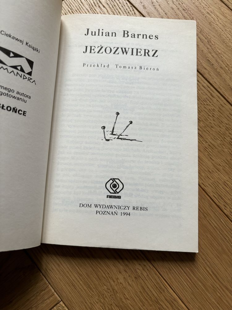 Jeżozwierz Julian Barnes