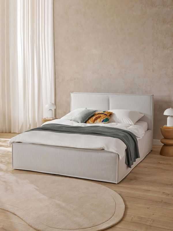 Łóżko sypialniane tapicerowane ze schowkiem Dream 180x200