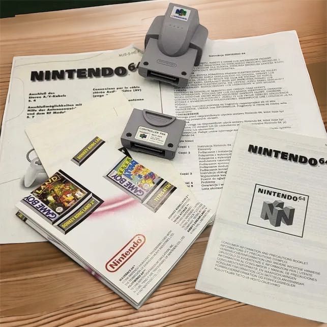 Nintendo 64 N64 konsola pełen zestaw NTSC + GRY !! Okazja!! stan super