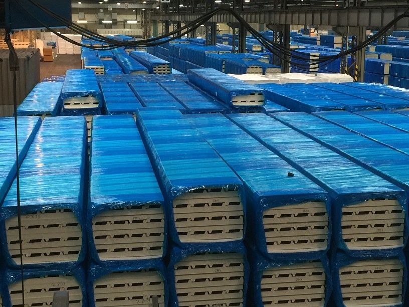 Płyta warstwowa ścienna płyty warstwowe blacha blachy 50mm obornicka