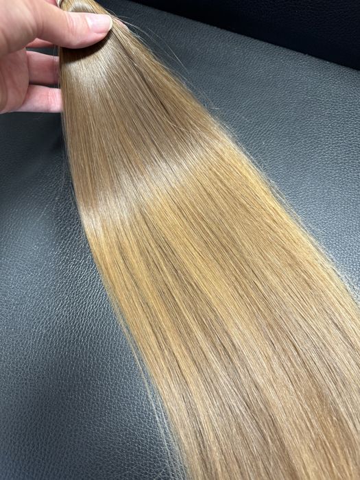 Włosy dziewicze polskie 44 cm 77 gram