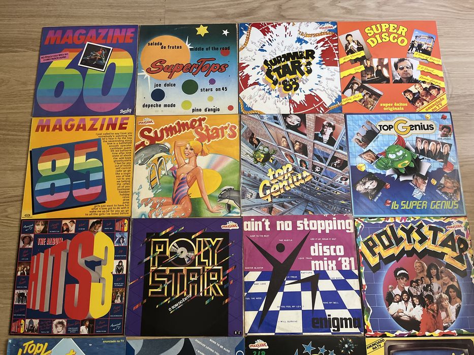Discos / LPs anos 60, 70 e 80’s