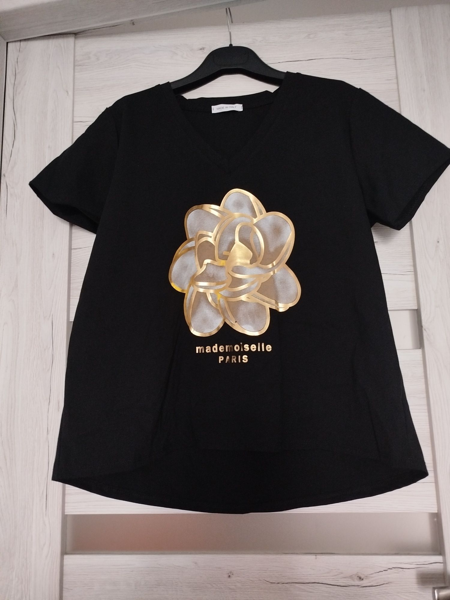 Bluzka + spodenki czarne Oversize Punto Milano