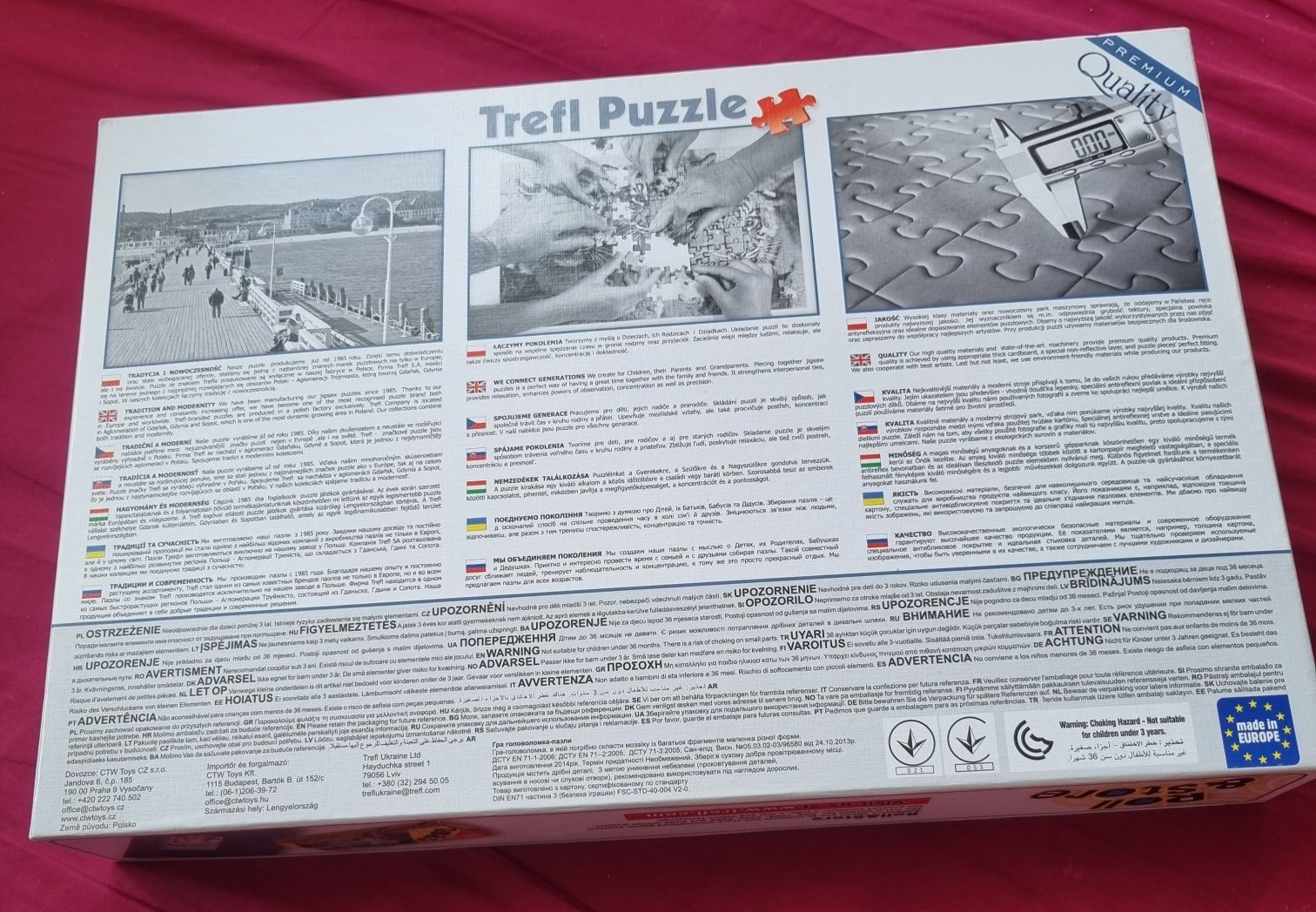 Puzzle firmy Trefl 1000 szt